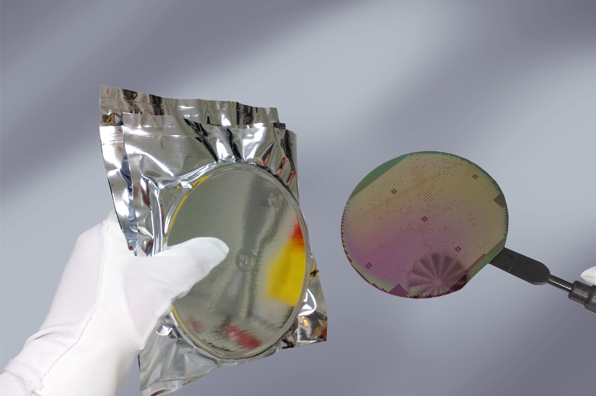 Silicone Wafer Vacuum Packed